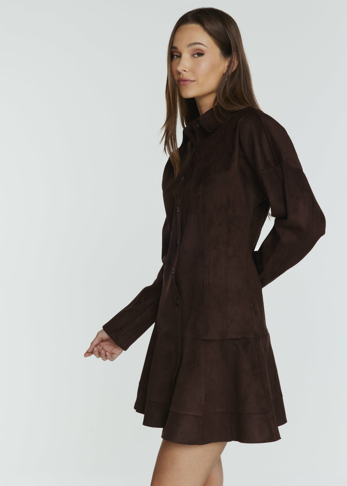 7Diamonds Arden Suede Dress