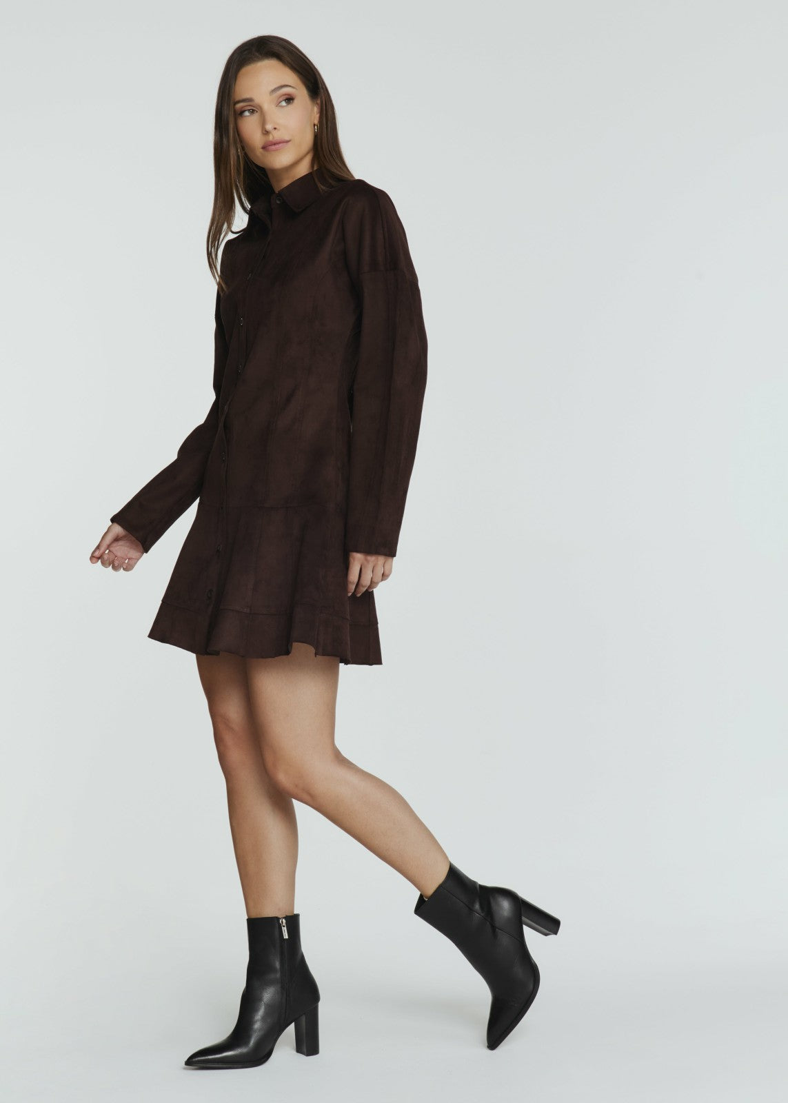 7Diamonds Arden Suede Dress