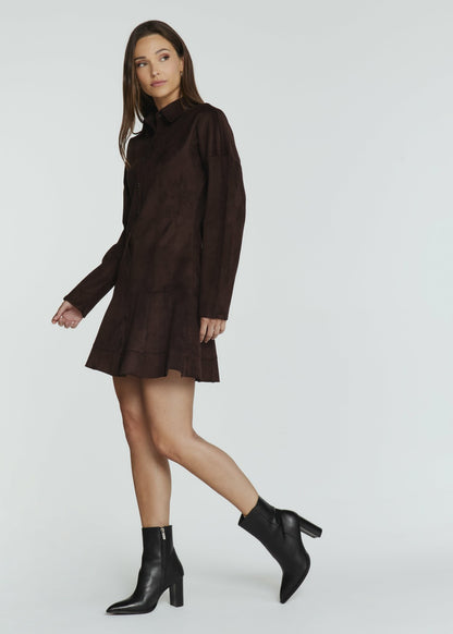 7Diamonds Arden Suede Dress