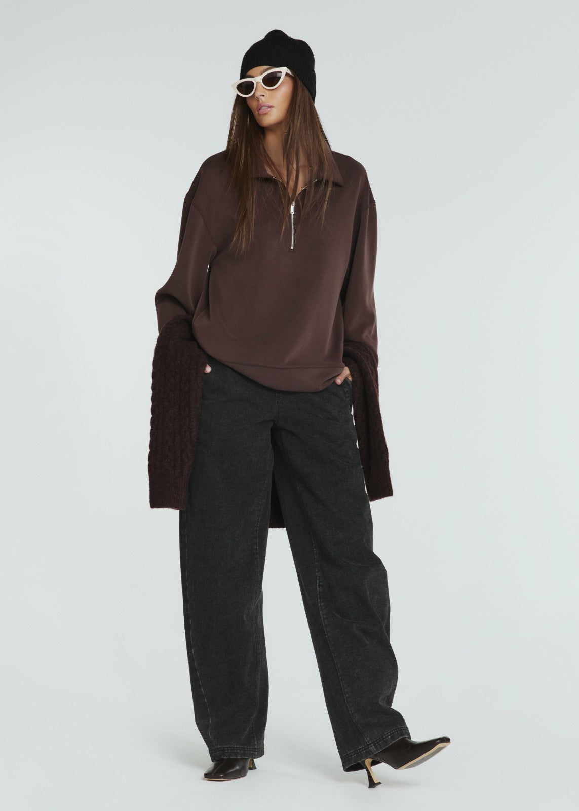 7Diamonds REV™ Zip Up Polo Sweatshirt