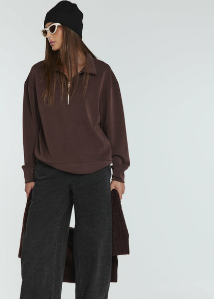 7Diamonds REV™ Zip Up Polo Sweatshirt