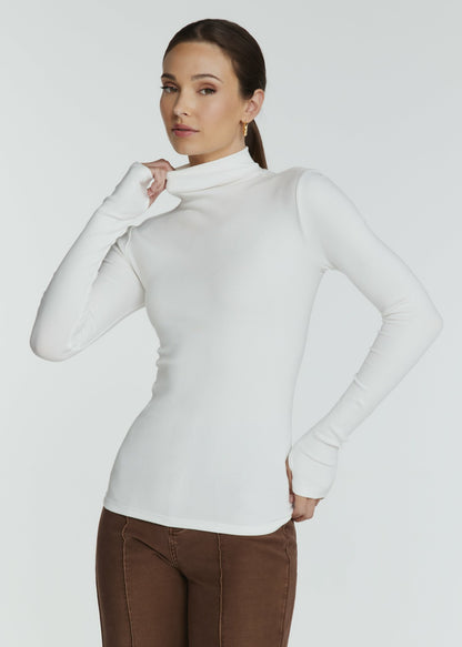 7Diamonds Modal Long Sleeve High Neck T-Shirt