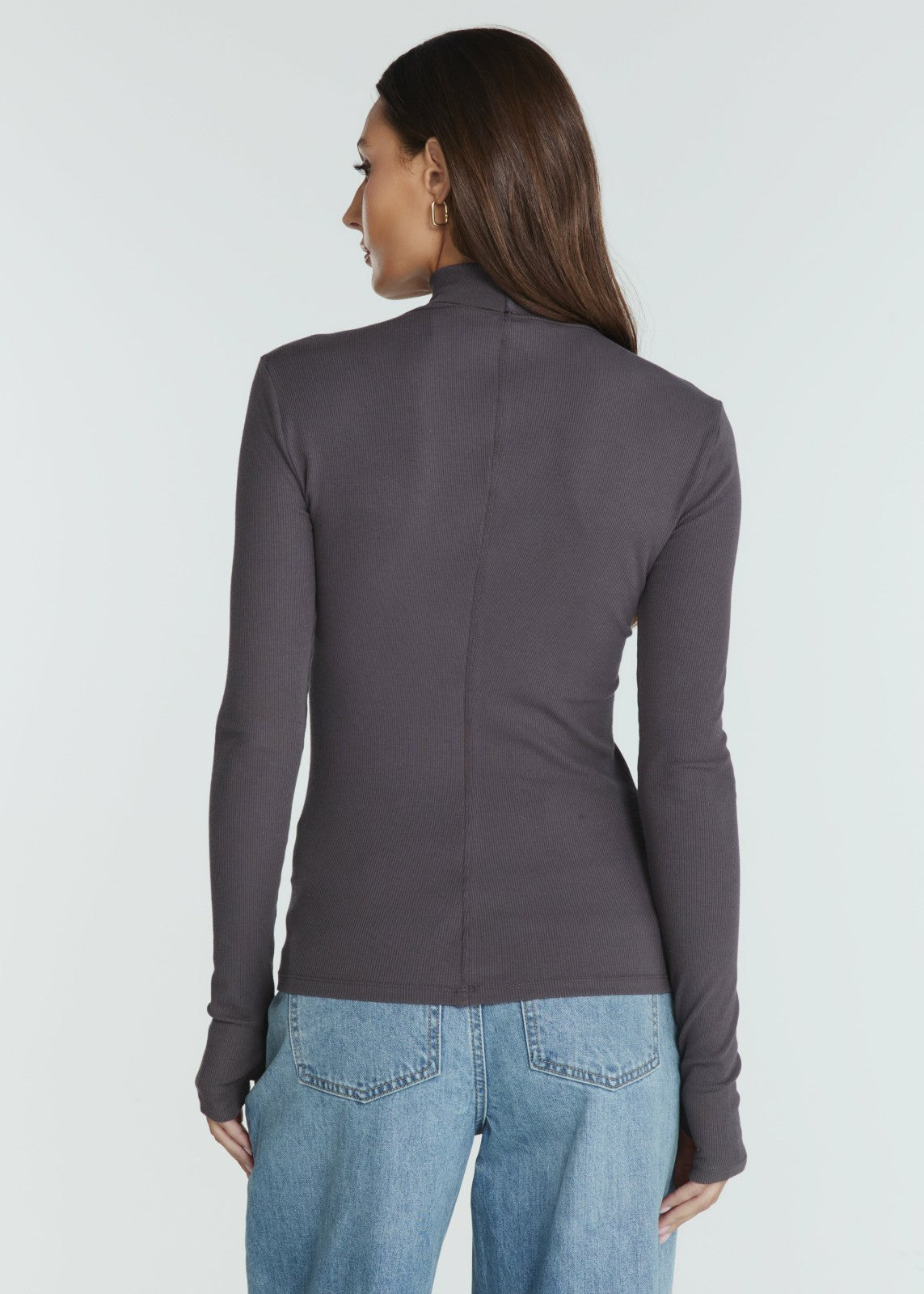 7Diamonds Modal Long Sleeve High Neck T-Shirt