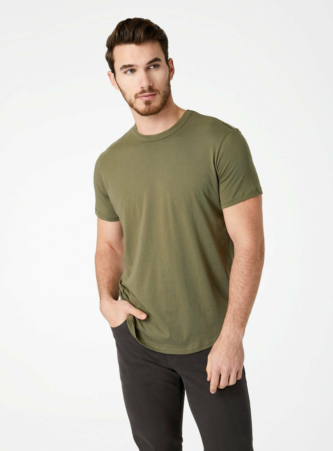 7Diamonds Momento Curved Supima T-Shirt