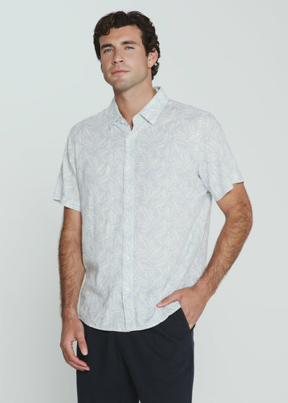 7Diamonds Oasis Linen Botanical Shirt