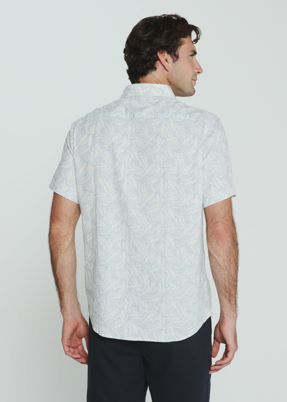 7Diamonds Oasis Linen Botanical Shirt