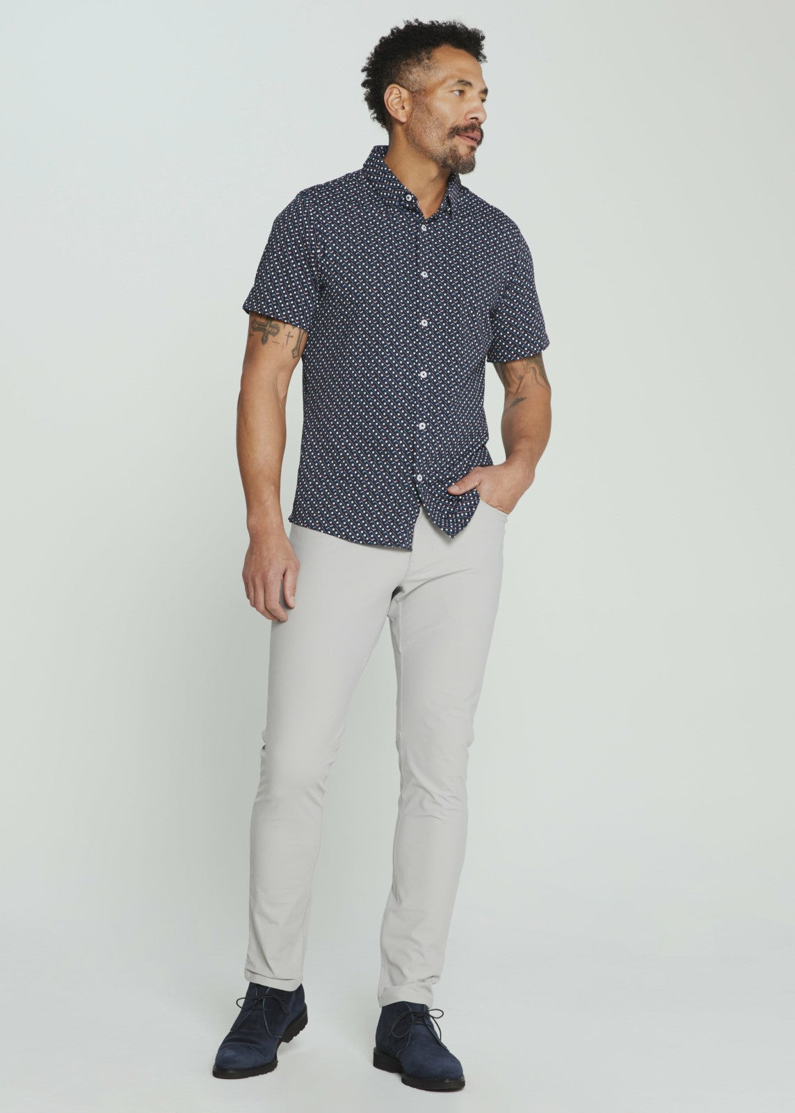 7Diamonds Marine Short Sleeve Shirt