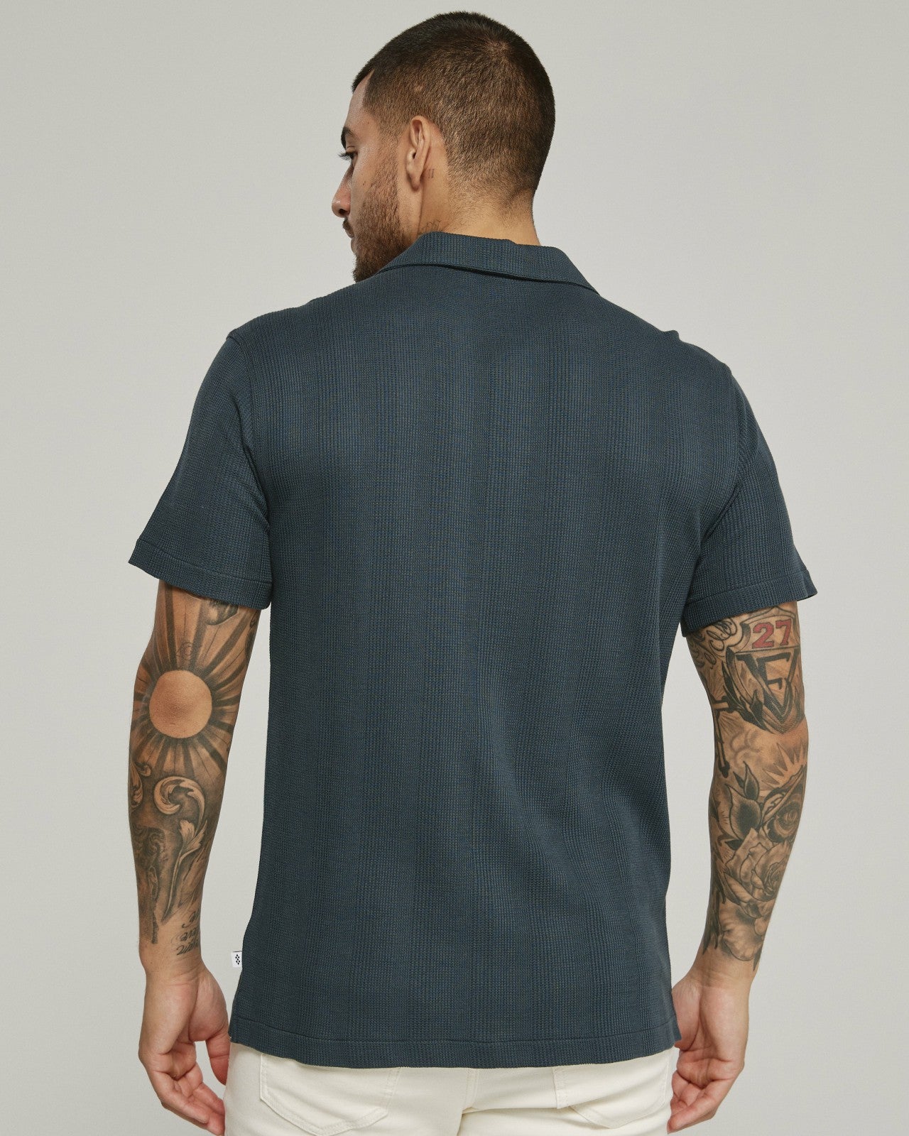 7Diamonds Burke Camp Sweater Shirt