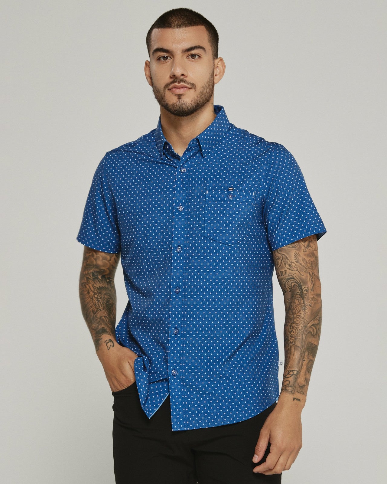 7Diamonds Lexter Short Sleeve Shirt
