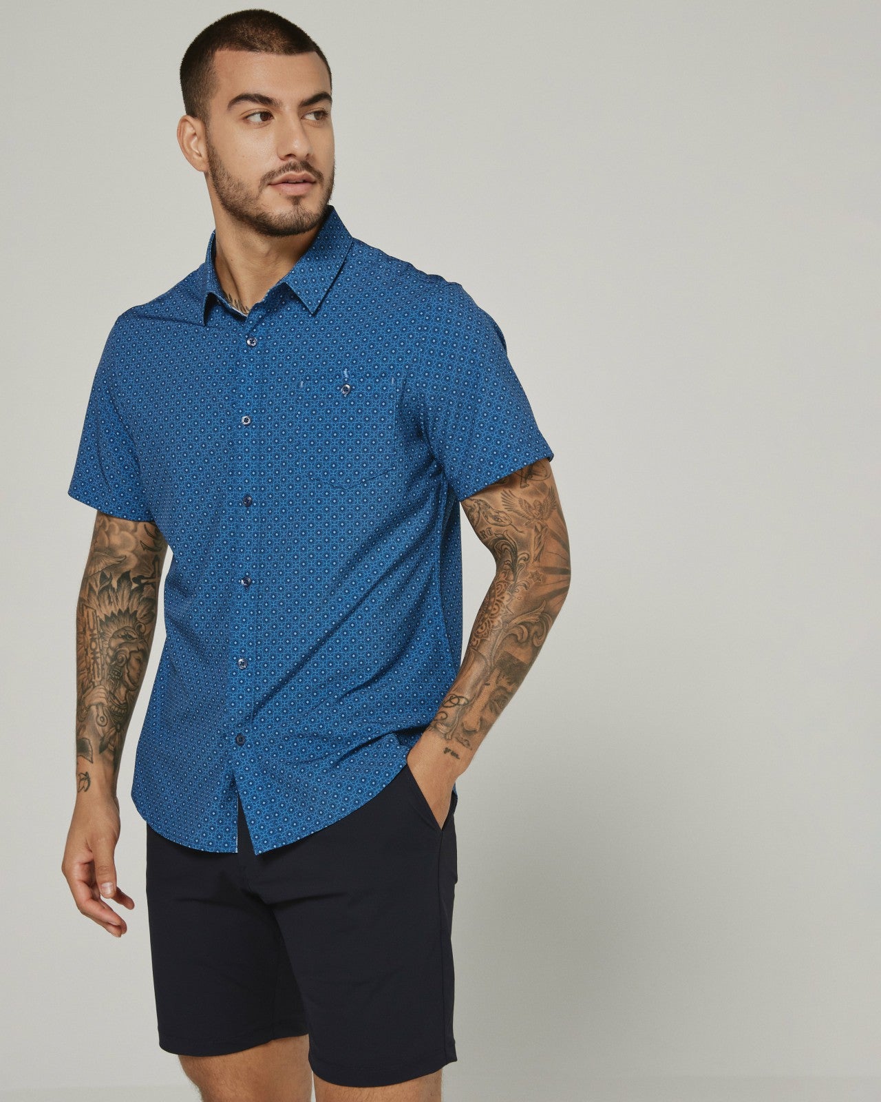 7Diamonds Eldon Short Sleeve Shirt