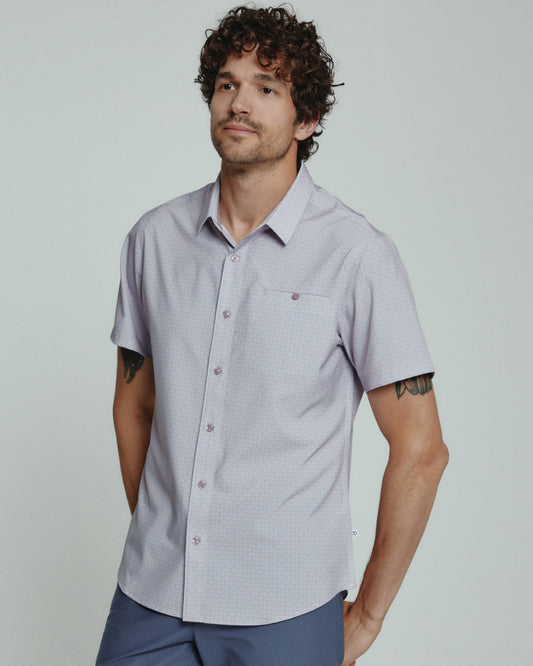 7Diamonds Palm Short Sleeve Shirt