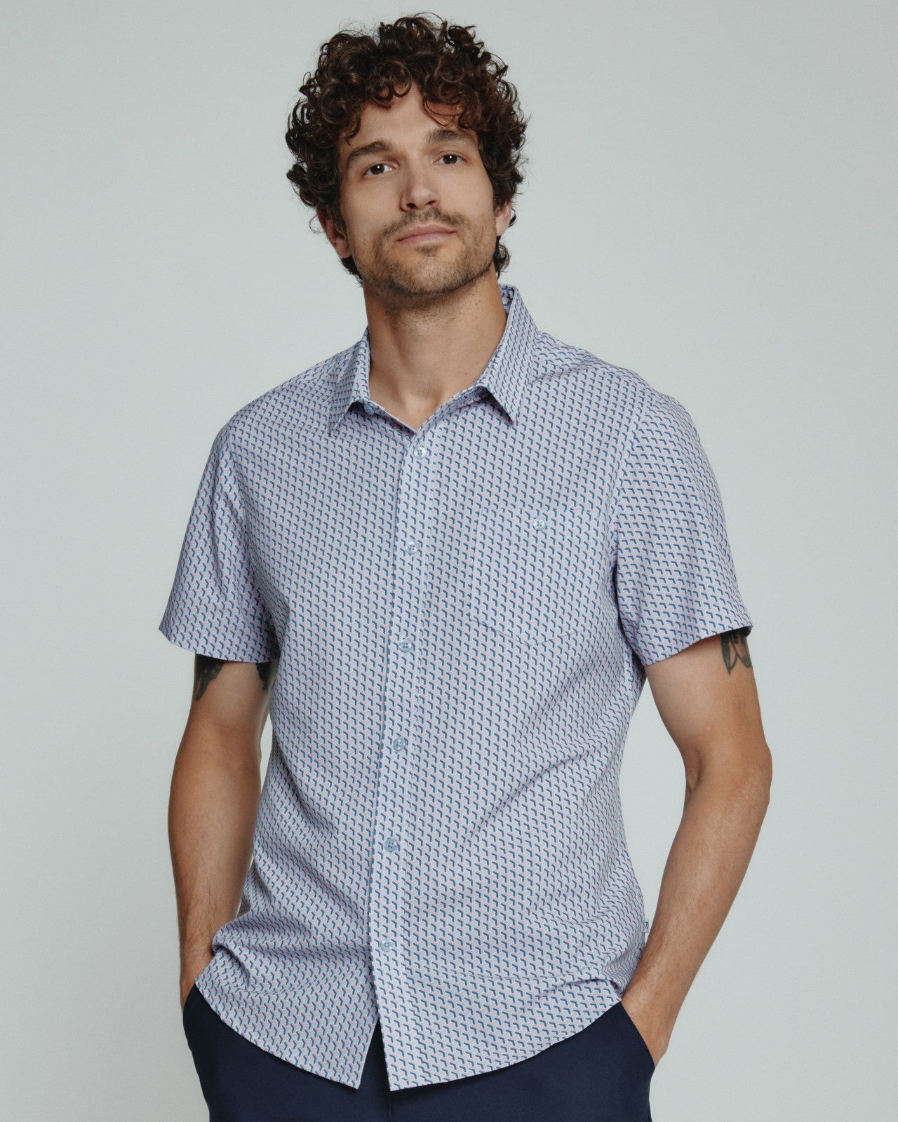 7Diamonds Wyrie Short Sleeve Shirt