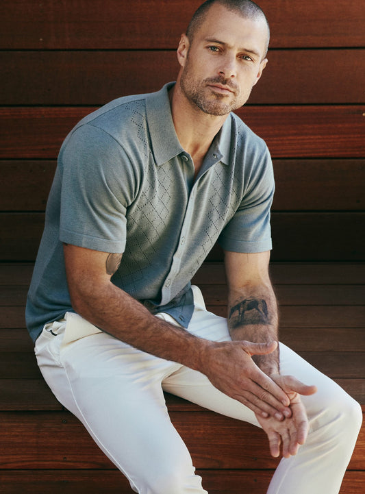 7Diamonds Venice Knit Polo