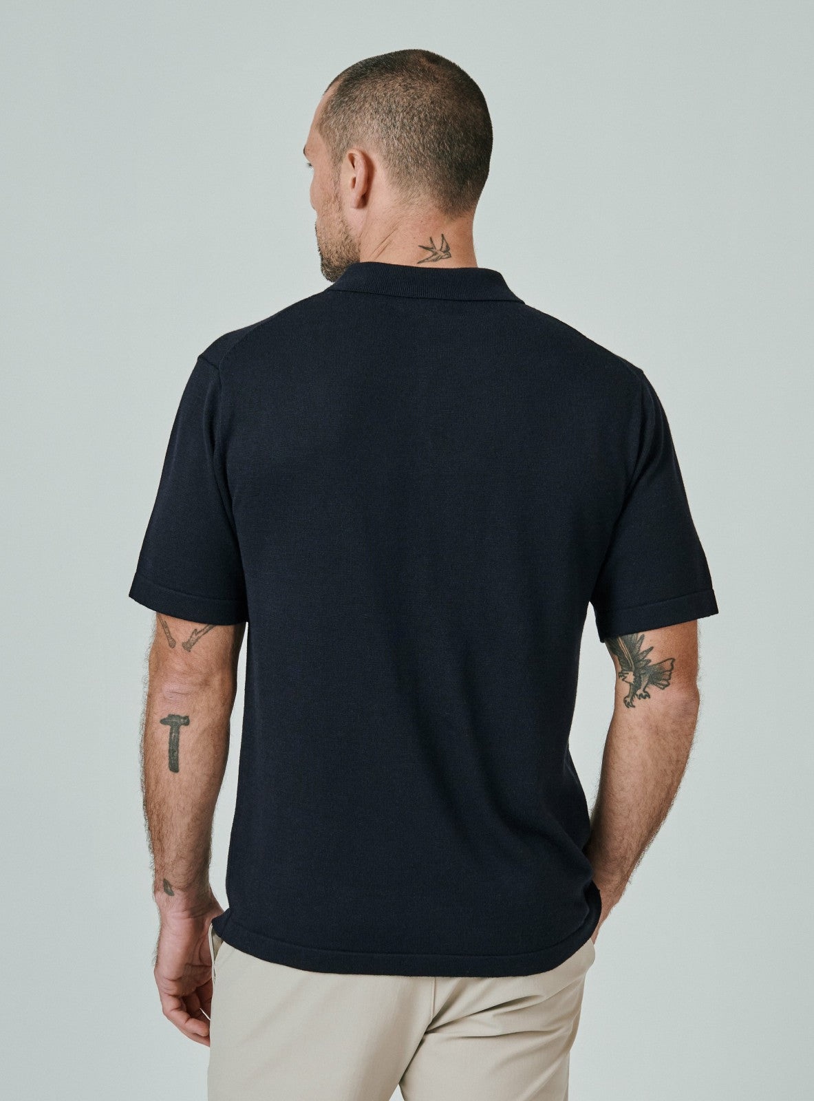 7Diamonds Venice Button Down Knit Polo