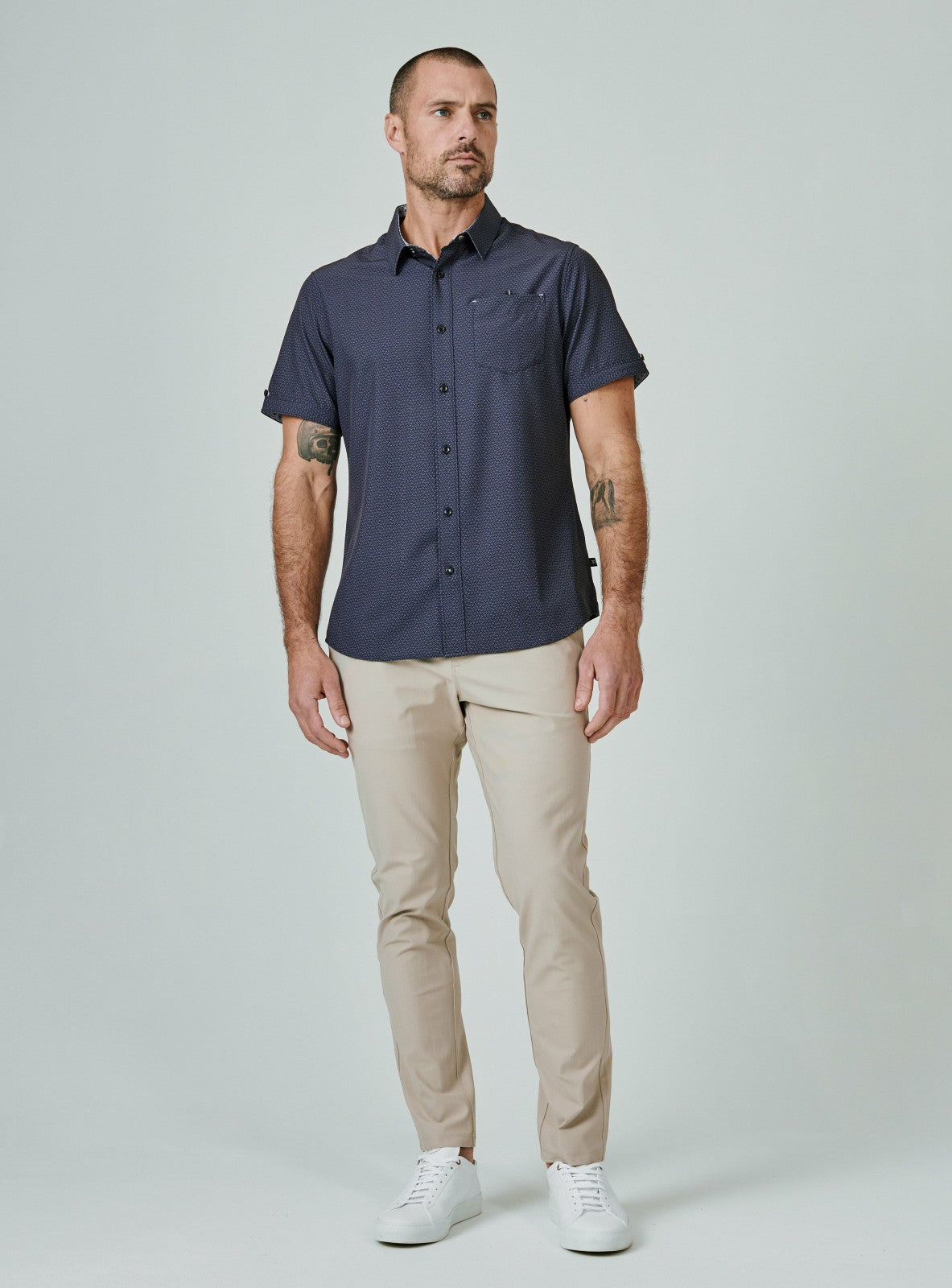 7Diamonds Liberty 4-Way Stretch Short Sleeve