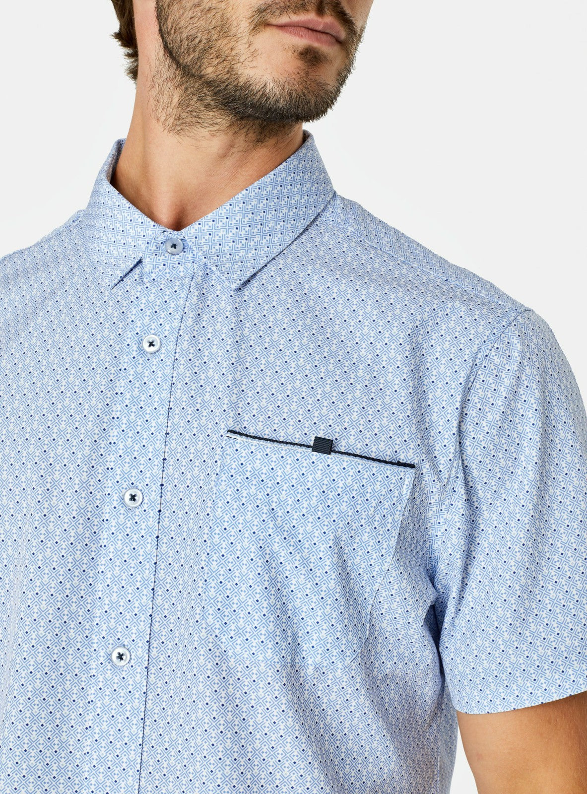 7Diamonds Digital Short Sleeve Shirt
