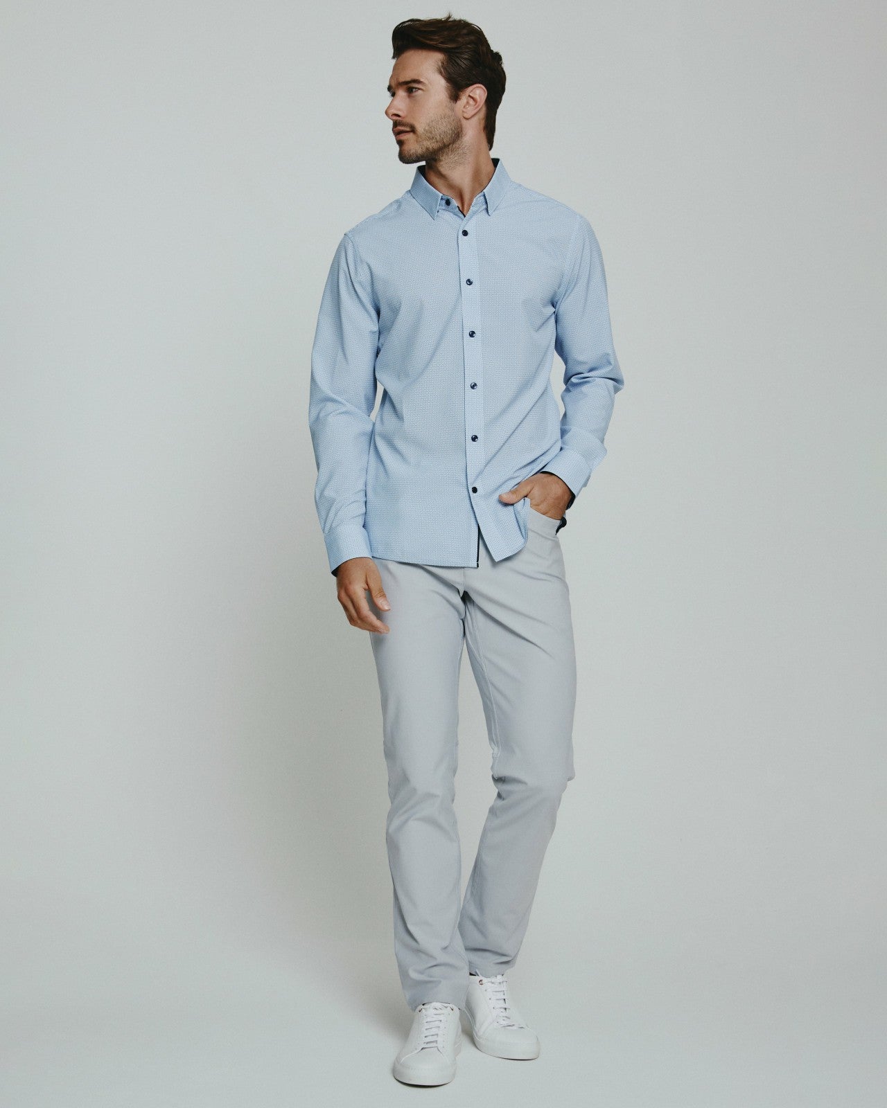 7Diamonds Ocean Eyes Long Sleeve Shirt