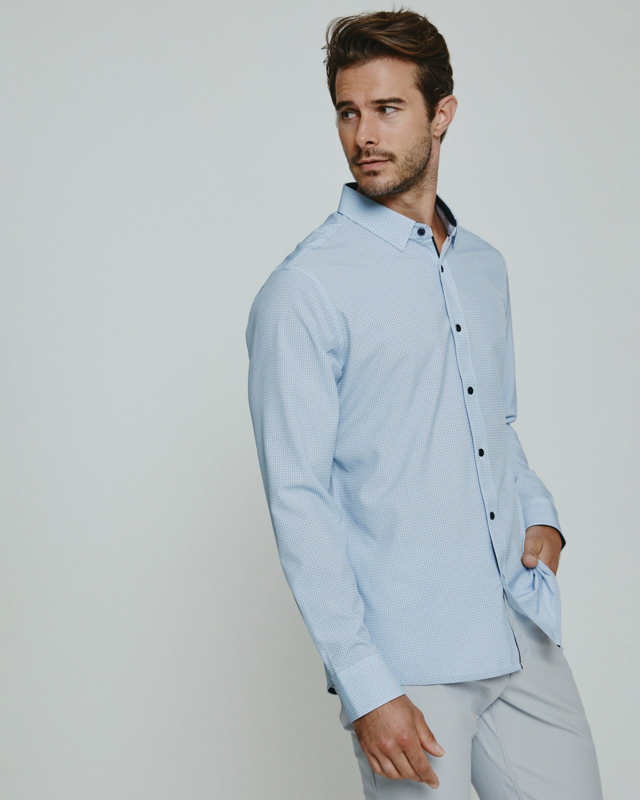 7Diamonds Ocean Eyes Long Sleeve Shirt