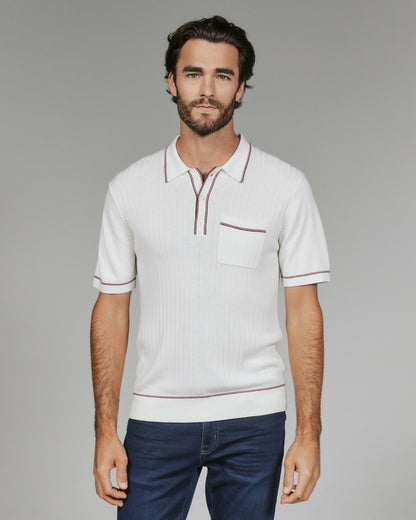 7Diamonds Venice Knit Polo