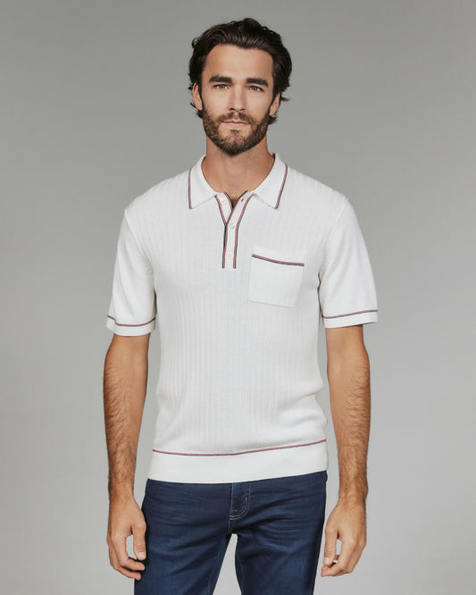 7Diamonds Venice Knit Polo