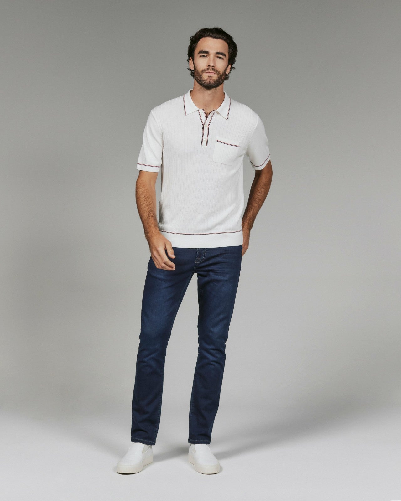 7Diamonds Venice Knit Polo