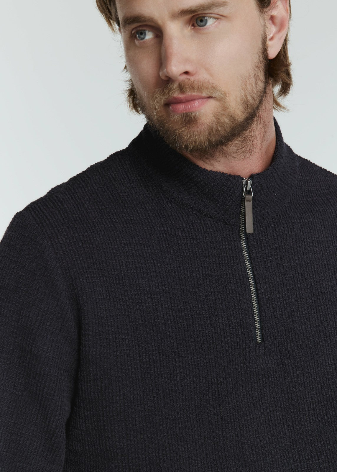 7Diamonds Monterey Textured Quarter Zip Pullover