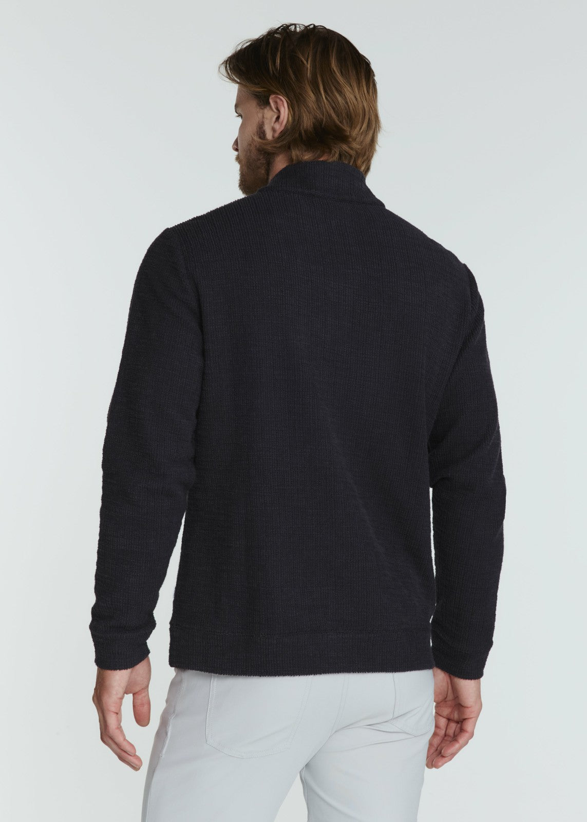7Diamonds Monterey Textured Quarter Zip Pullover