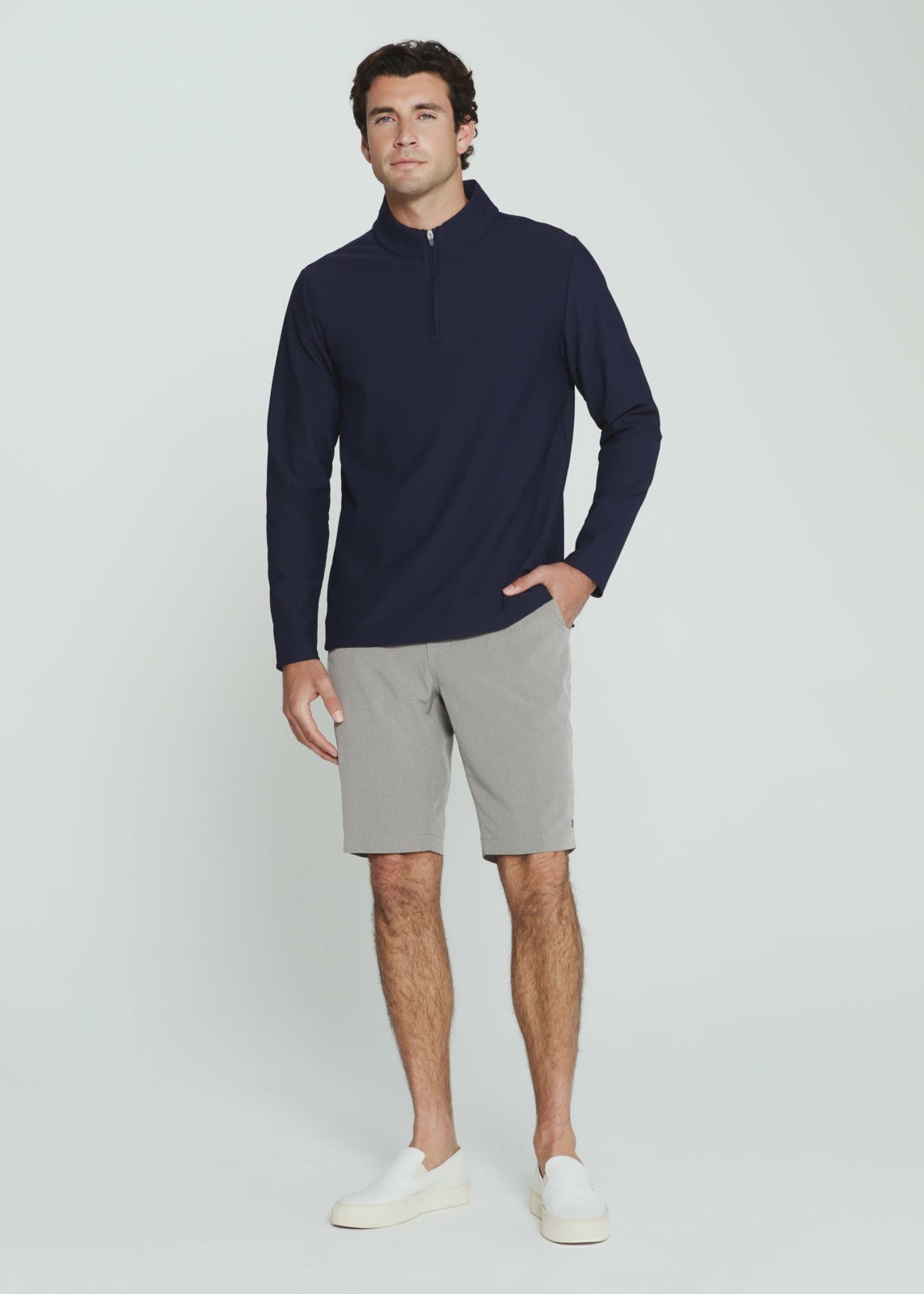 7Diamonds Drift Quarter Zip Pullover