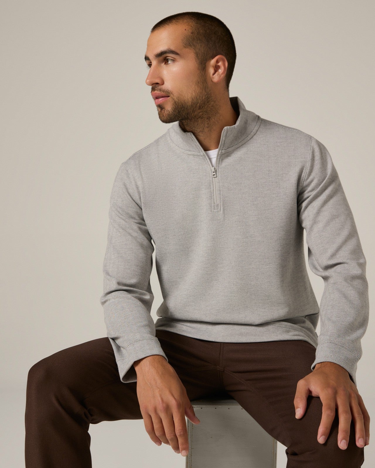 7Diamonds Ember Quarter Zip Pullover