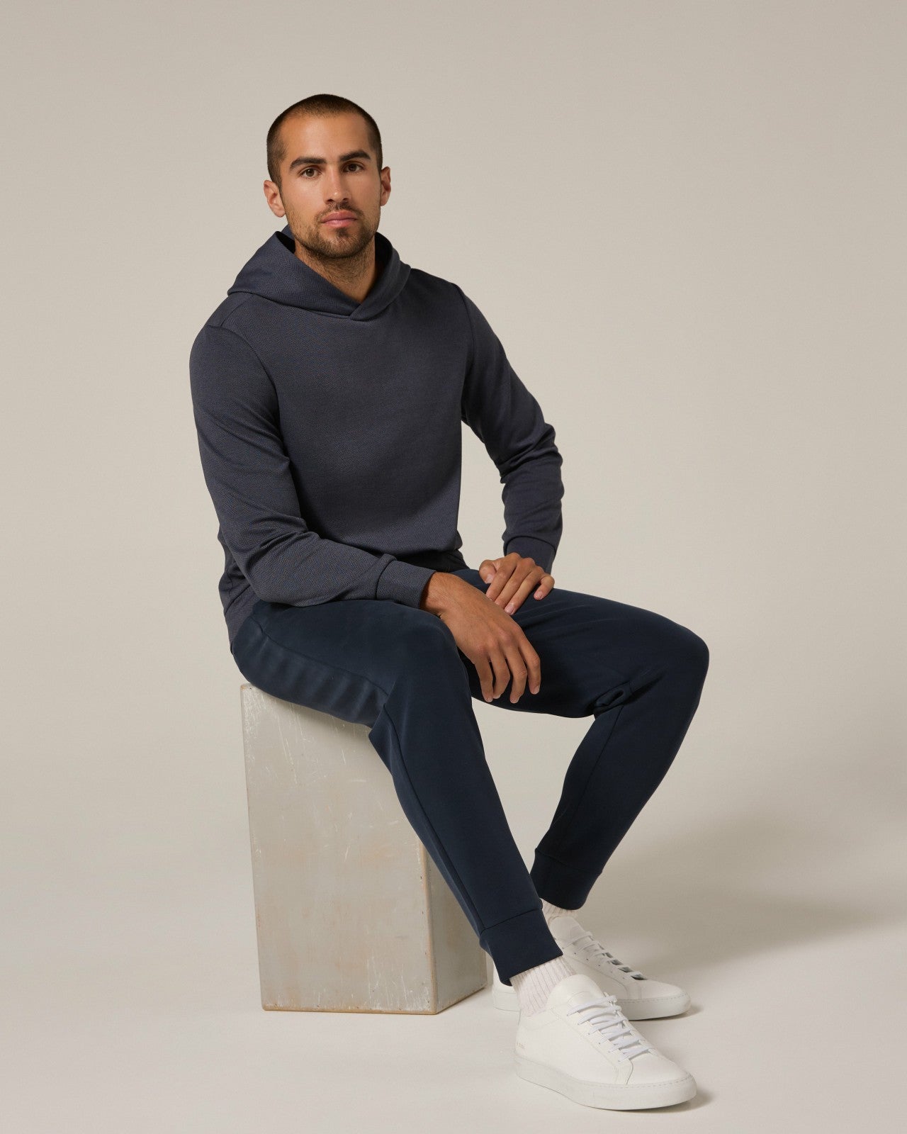 7Diamonds Roarke Herringbone Hoodie