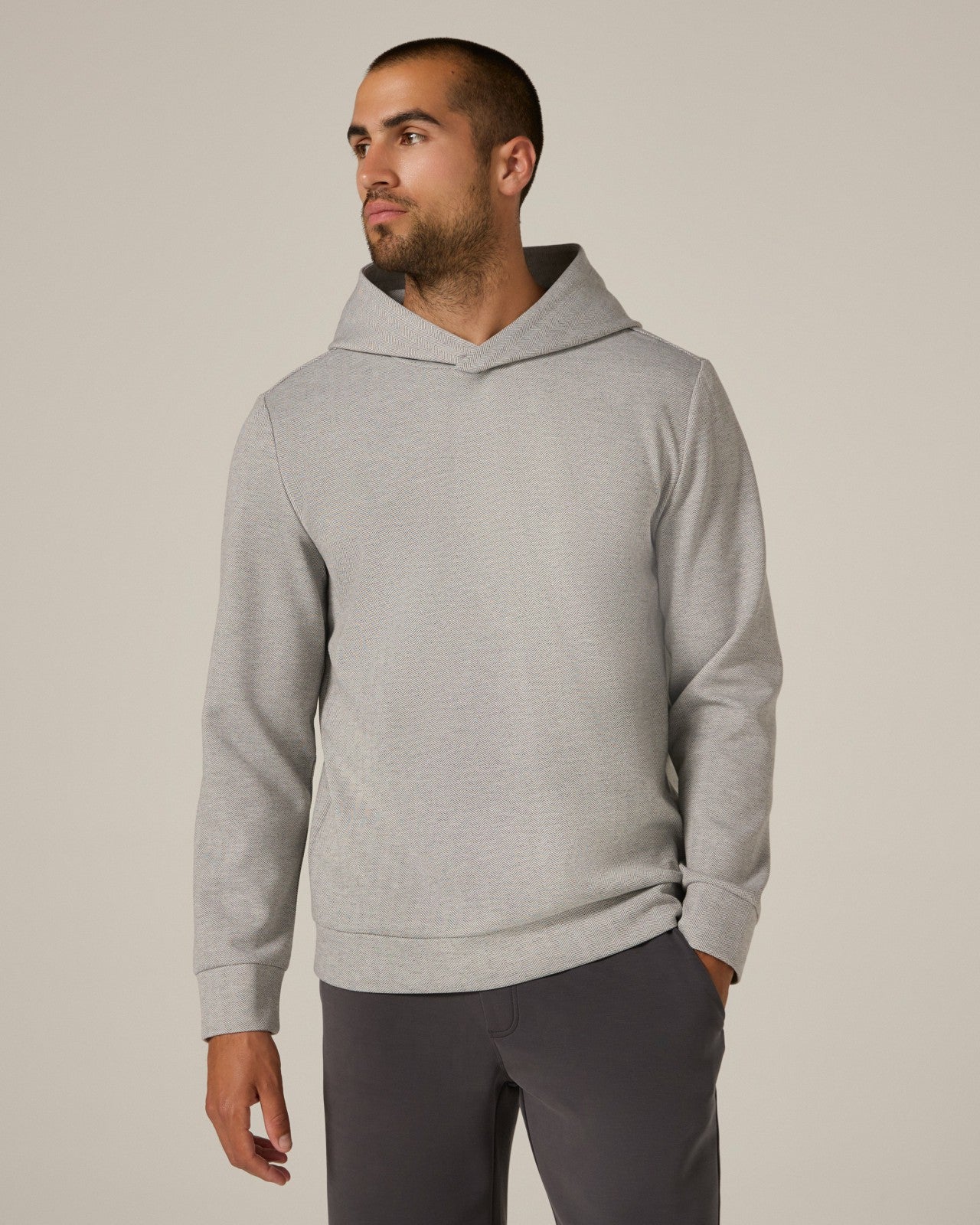 7Diamonds Roarke Herringbone Hoodie