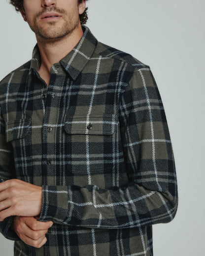 7Diamonds Generation Plaid Long Sleeve Shirt
