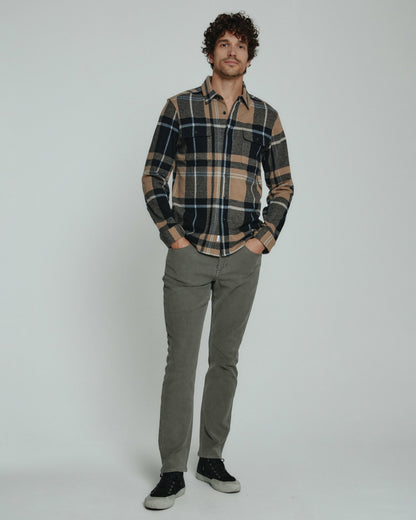 7Diamonds Generation Plaid Long Sleeve Shirt