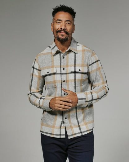 7Diamonds Generation Plaid Long Sleeve Shirt