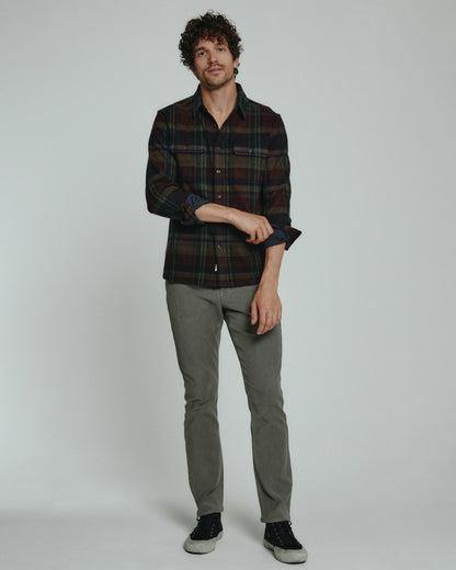 7Diamonds Generation Plaid Long Sleeve Shirt