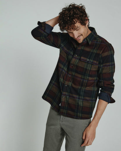 7Diamonds Generation Plaid Long Sleeve Shirt