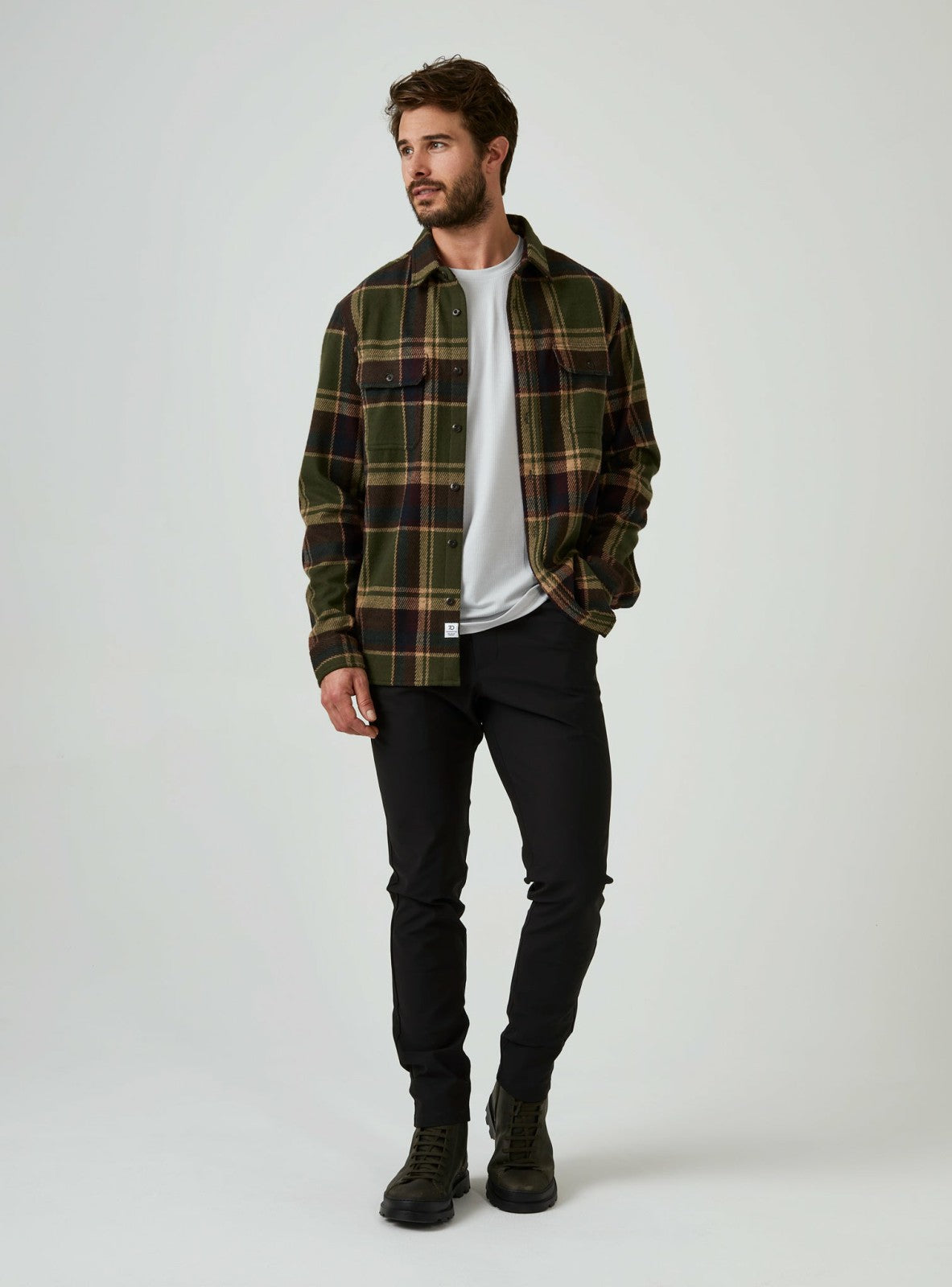 7Diamonds Generation Plaid Long Sleeve Shirt