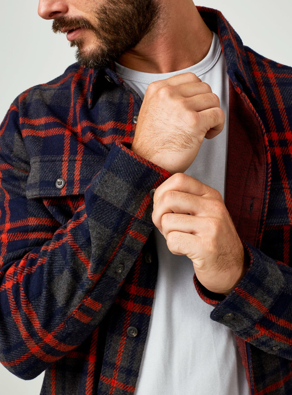 7Diamonds Generation Plaid Long Sleeve Shirt