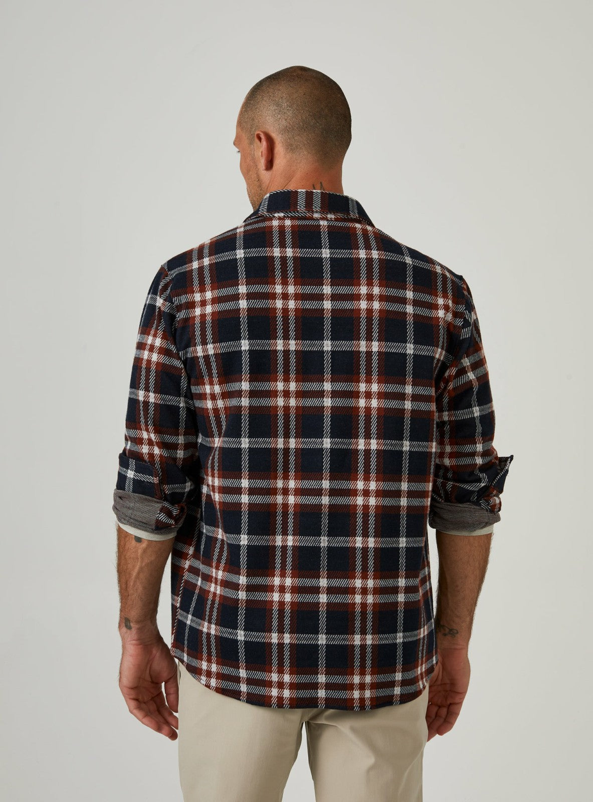 7Diamonds Generation Plaid Long Sleeve Shirt