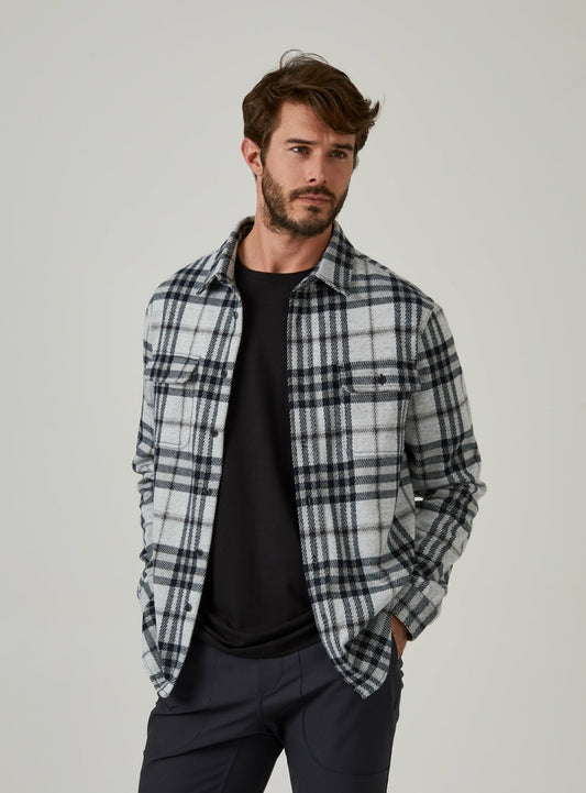 7Diamonds Generation Plaid Long Sleeve Shirt