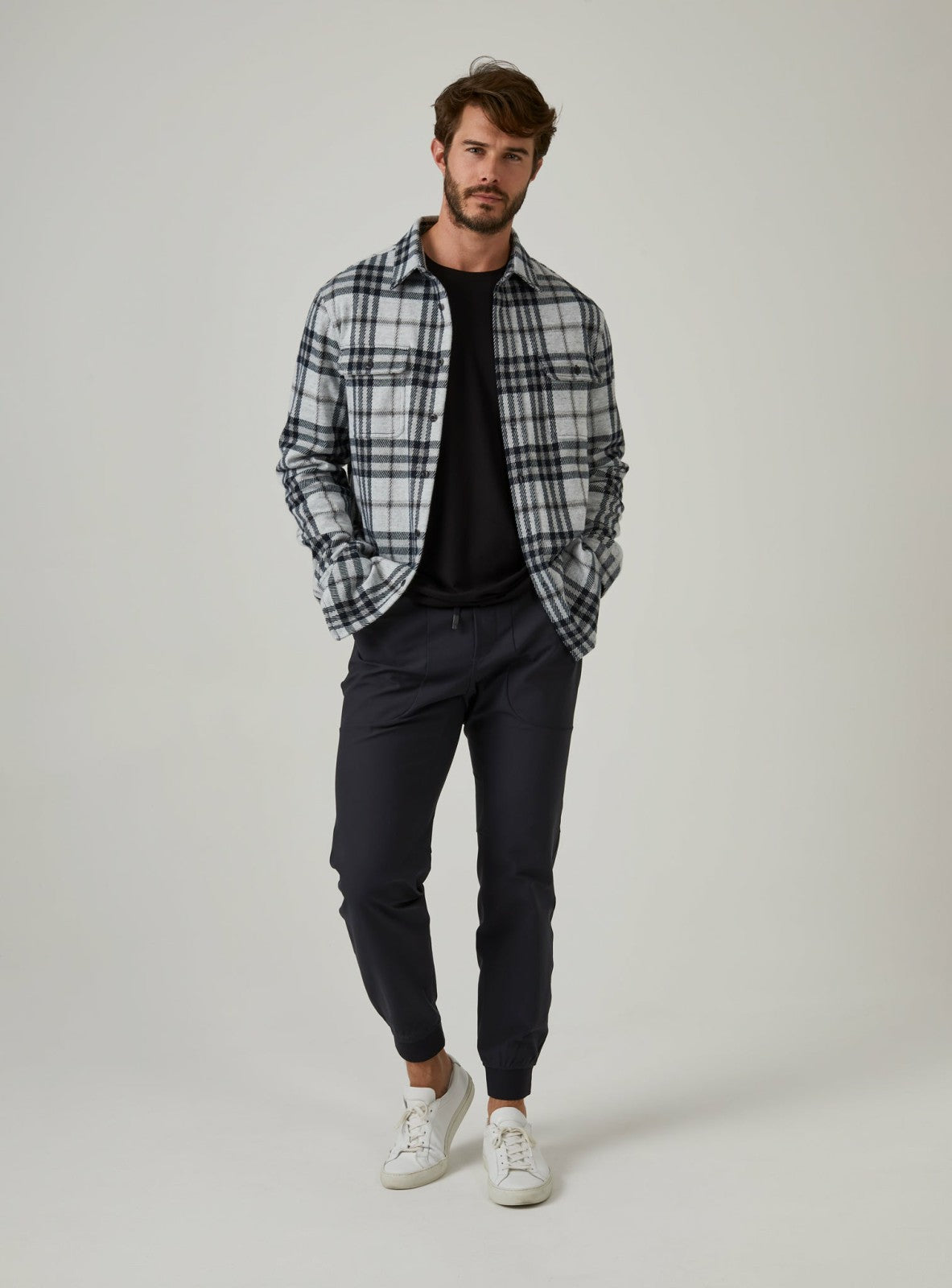 7Diamonds Generation Plaid Long Sleeve Shirt