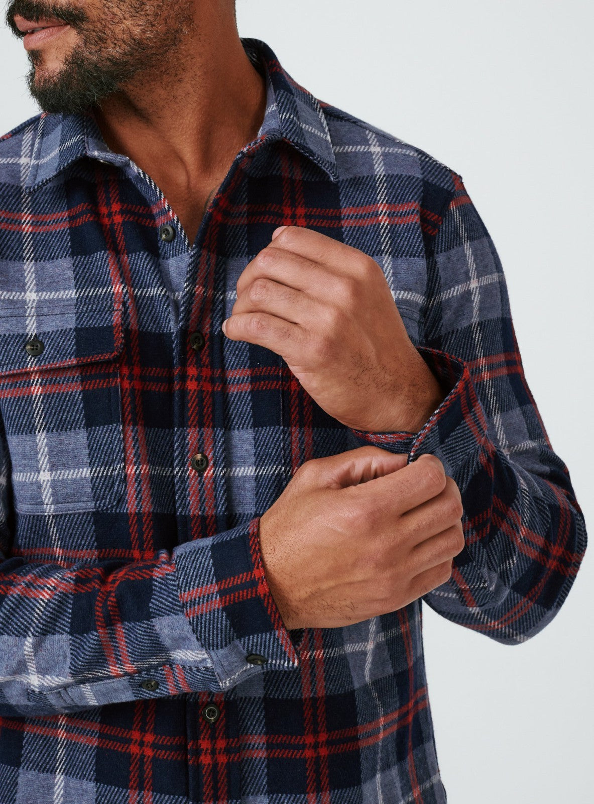 7Diamonds Generation Stretch Flannel