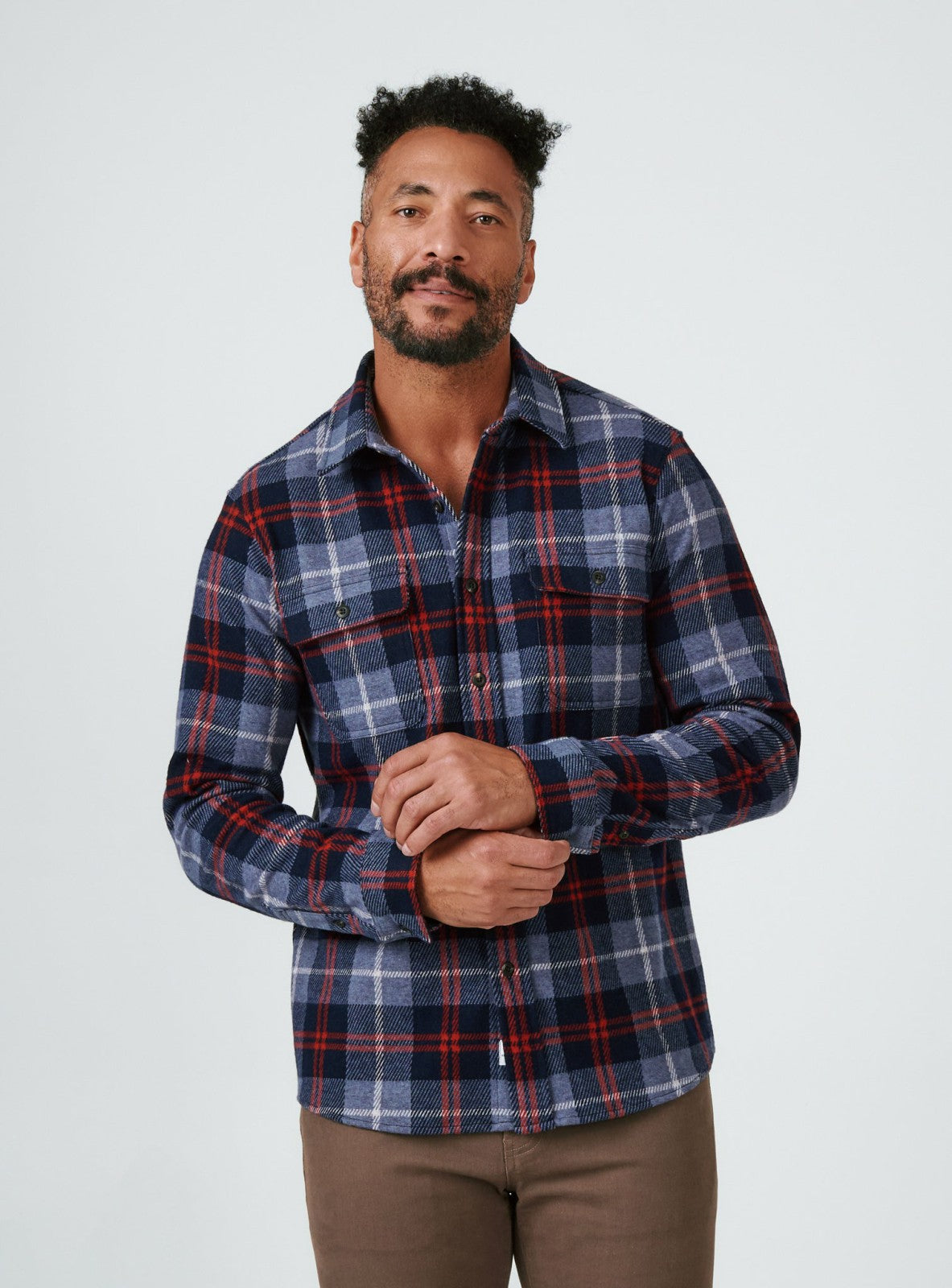 7Diamonds Generation Stretch Flannel