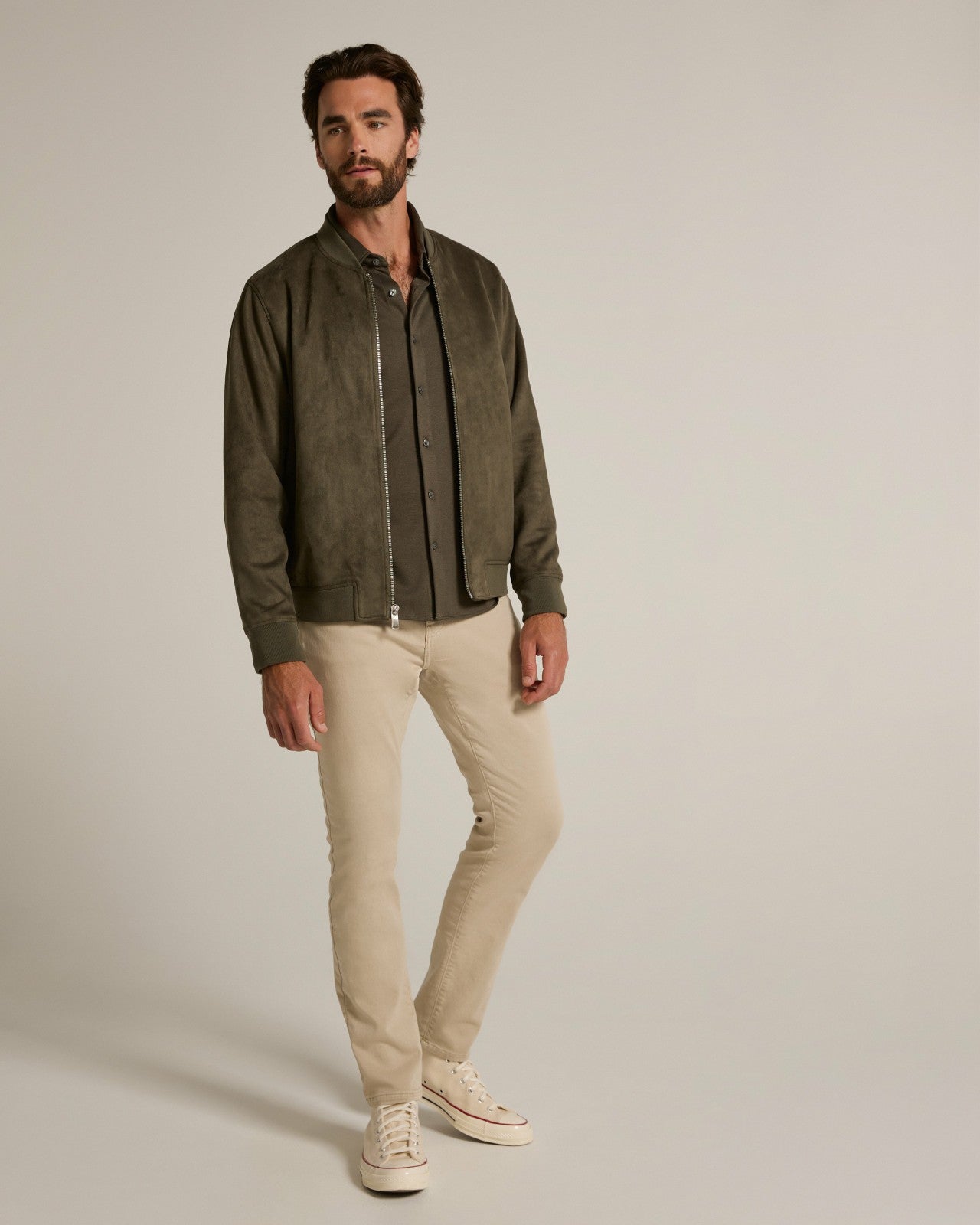 7Diamonds Evolution Suede Bomber