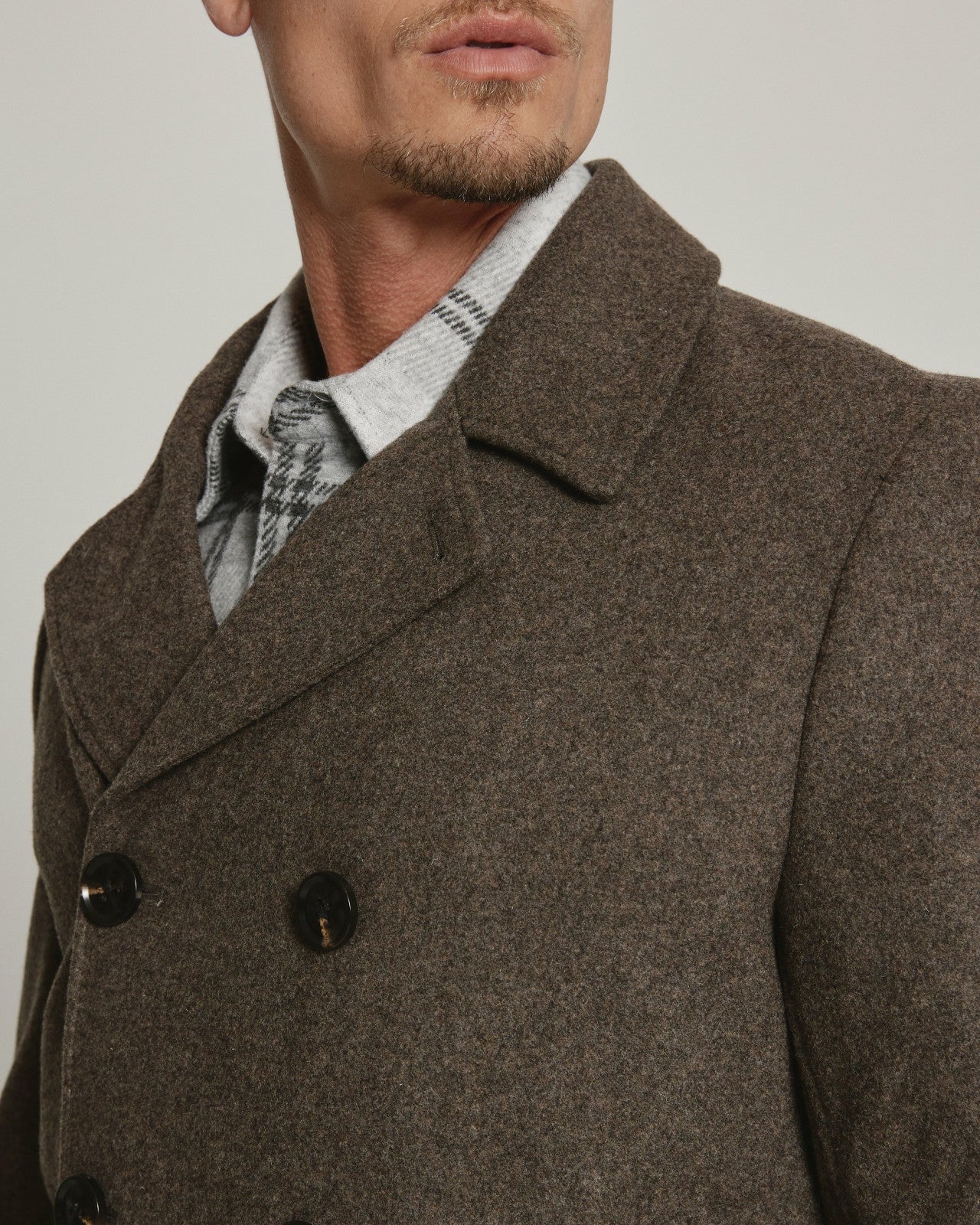 7Diamonds Generation Wool Peacoat