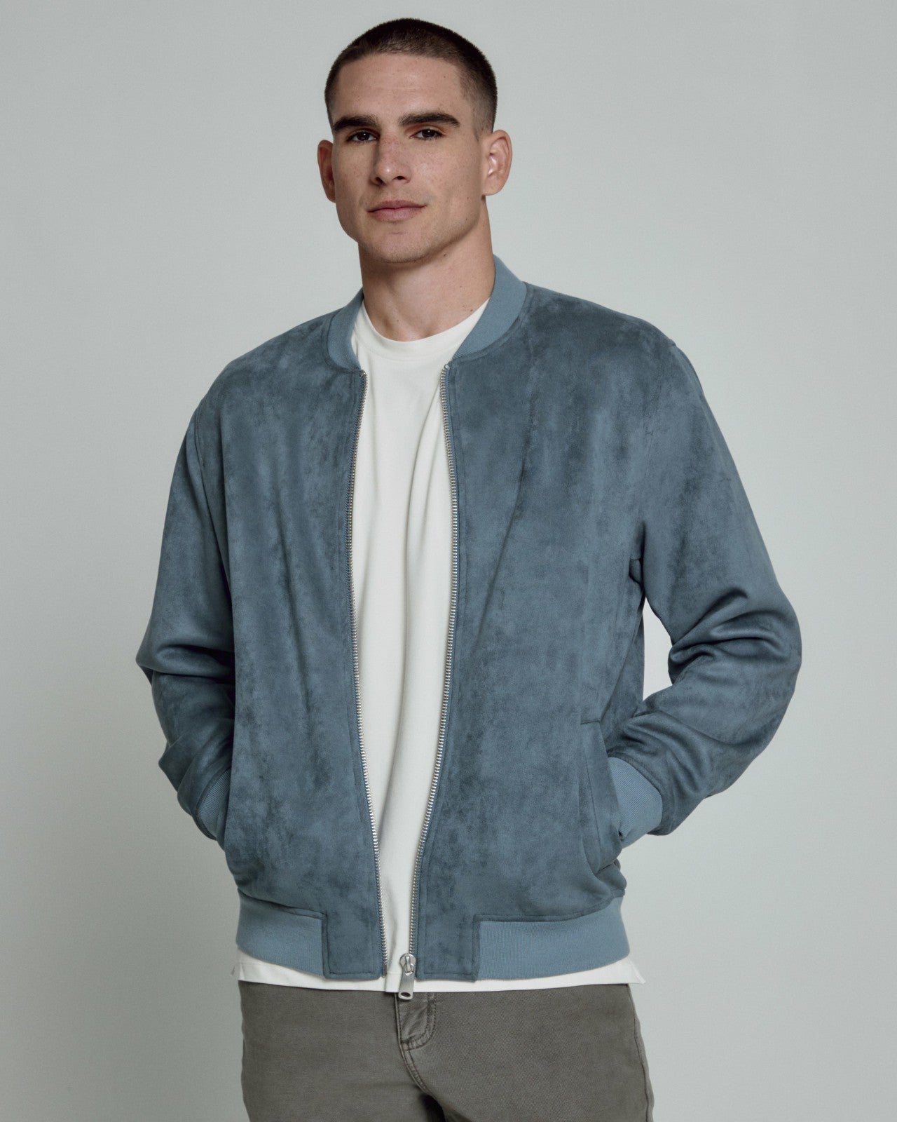 7Diamonds Evolution Suede Bomber