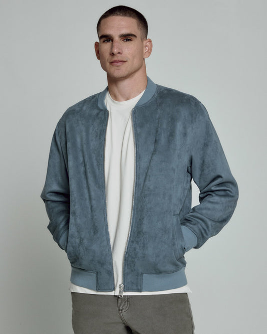 7Diamonds Evolution Suede Bomber