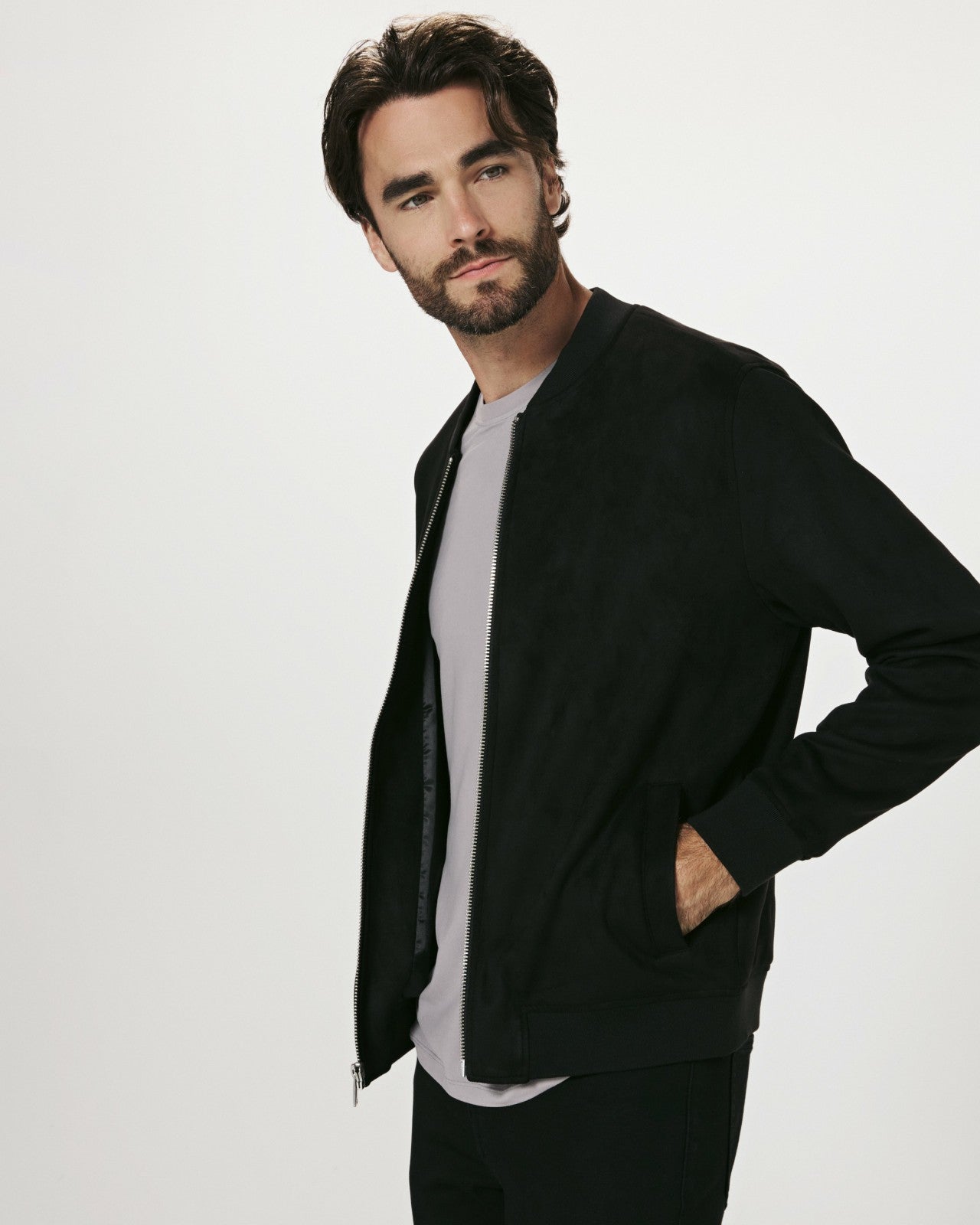 7Diamonds Evolution Suede Bomber