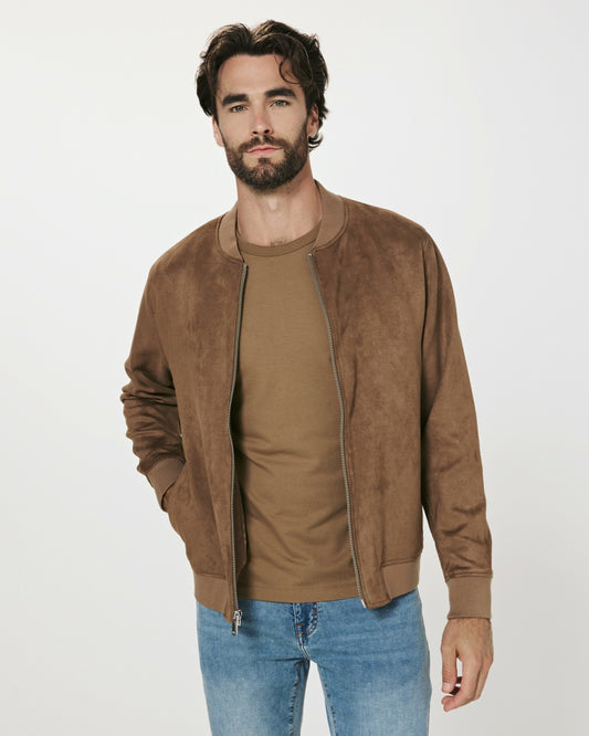 7Diamonds Evolution Suede Bomber