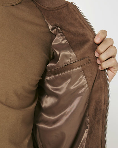 7Diamonds Evolution Suede Bomber